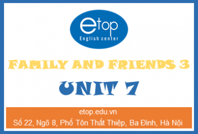 Family and Friends 3 - Unit 7 - Track 61+62+63